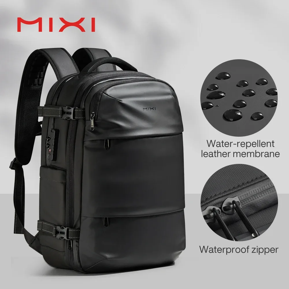 mixi 19 pouces sacs à dos sous vide hommes sacs extensibles hommes sacs à dos de voyage grande capacité sac à dos sac à dos pour ordinateur portable sacs m5270
