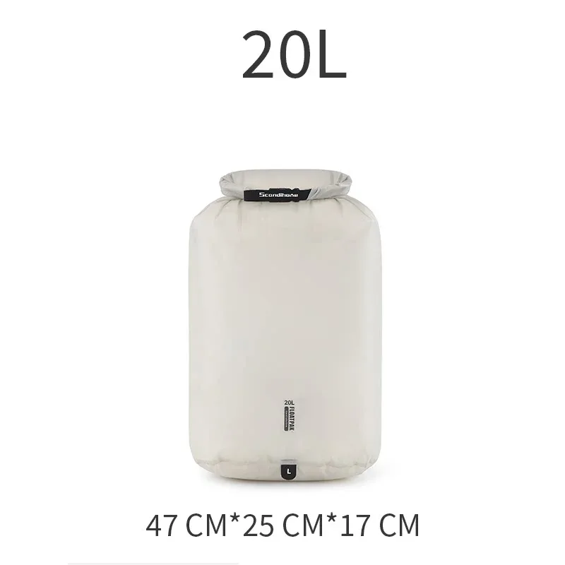 sac étanche ultraléger pu8000mm pour la natation, le camping, la randonnée, pochette de rangement, organisateur de bagages de voyage, sac à vêtements 9l 15l 20l