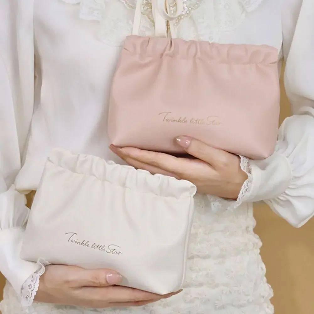 mini sac cosmétique en cuir pu, sac de maquillage, accessoires de voyage, sac de rangement pour rouge à lèvres
