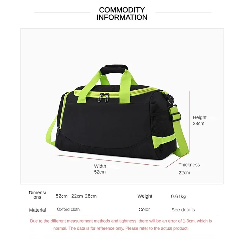 sac de football personnalisé avec logo, séparation sec/humide, sac à main, sac de sport imprimé avec motif logo