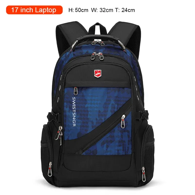 sac à dos étanche pour ordinateur portable 17 pouces pour femme, grand sac de voyage pour avion, sac à dos tendance pour homme et fille, pour l'école et les adolescents, mochila