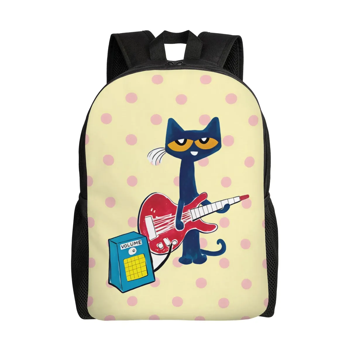 sac à dos pete cat, sacs à dos de loisirs pour femmes, sacs de camping respirants, sacs d'école secondaire, sac à dos coloré