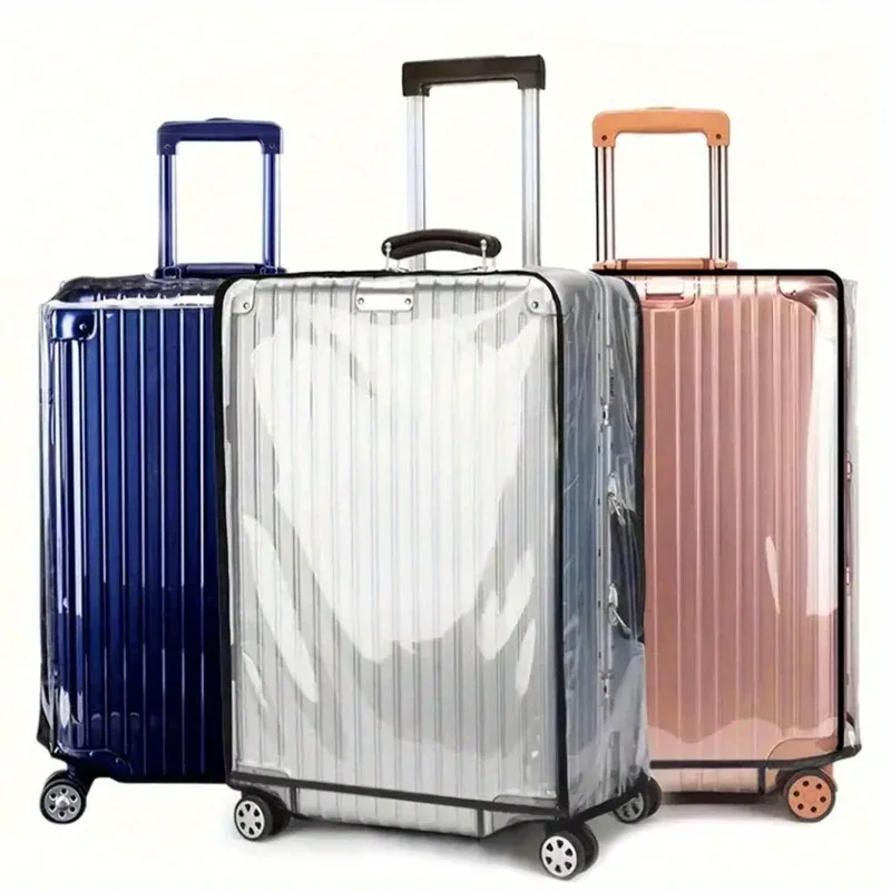 housse de protection pour bagages non tissée, 1 pièce, anti-poussière, valise à roulettes, résistante à l'usure, anti-rayures