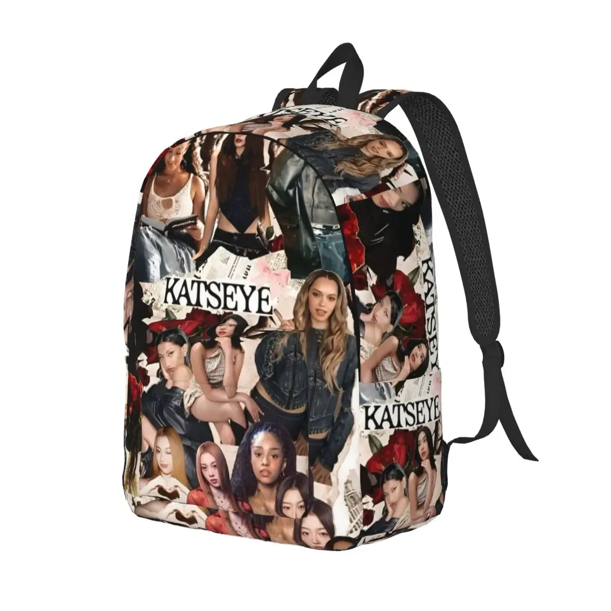 katseye sac à dos pour hommes femmes adolescent étudiant randonnée voyage sac à dos collège sacs en toile en plein air