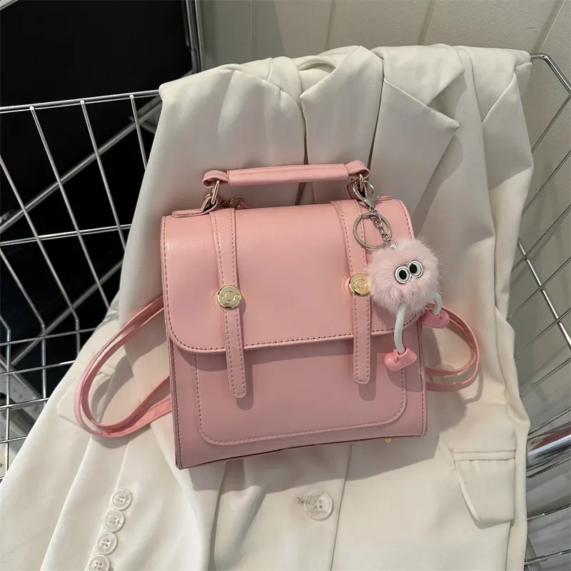 simple pu sac à dos femmes étudiant pu mini sac à dos style sac nouvelle mode décontracté épaule sac à main petit sac à dos