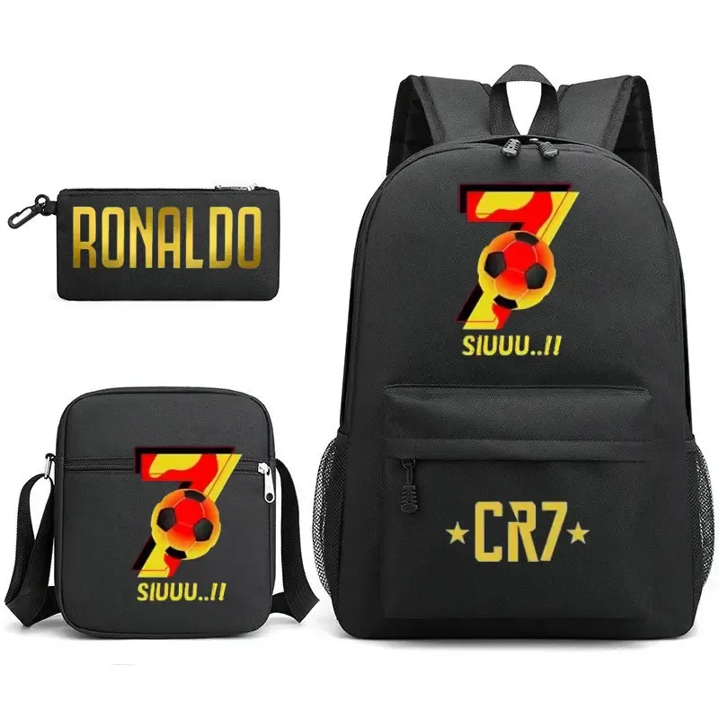 Sac à dos de sport CR7 pour femmes et hommes, sacs à dos de voyage de qualité, sacs à livres, Mochilas, sac à dos d'école pour étudiants