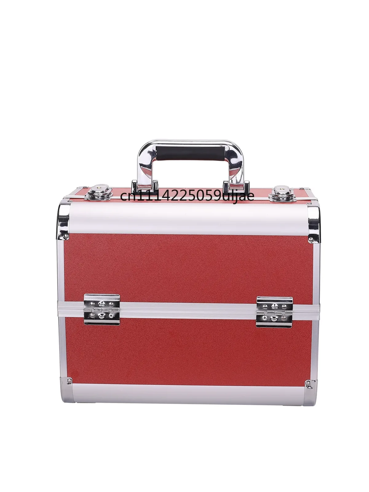 trousse de maquillage, organiseur de cosmétiques, très grande, 12 pouces, 6 plateaux, trousse de maquillage portable, boîte de transport pour maquillage