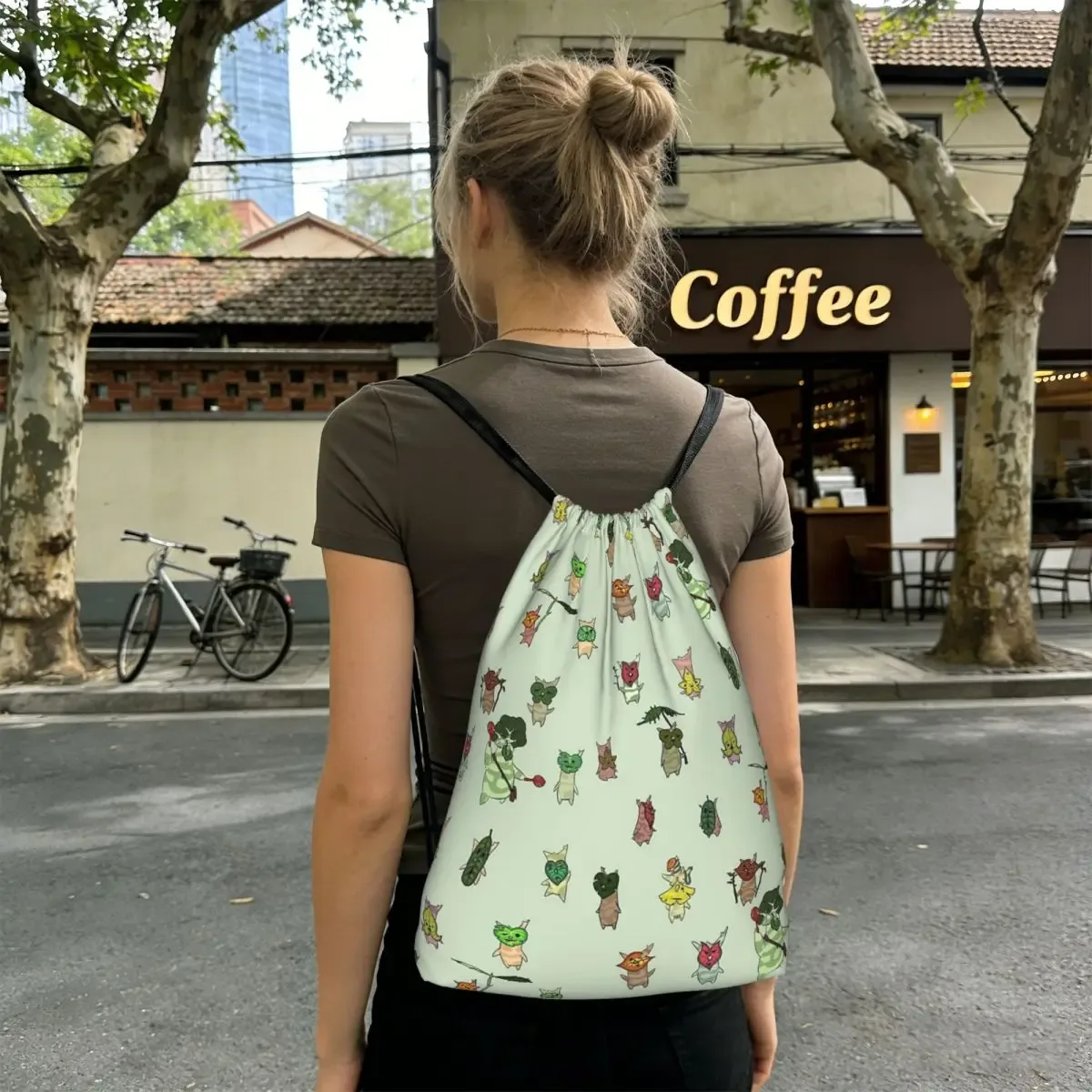 Sacs à dos Korok, sacs à cordon portables, sacs de sport, sacs à livres pour étudiants en voyage