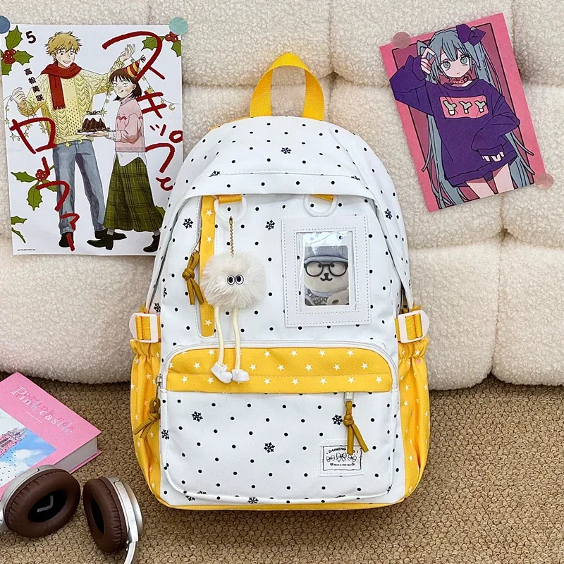nouveau sac à dos imprimé grande capacité pour femmes, sac à dos décontracté pour étudiantes du collège, du lycée et des écoles primaires