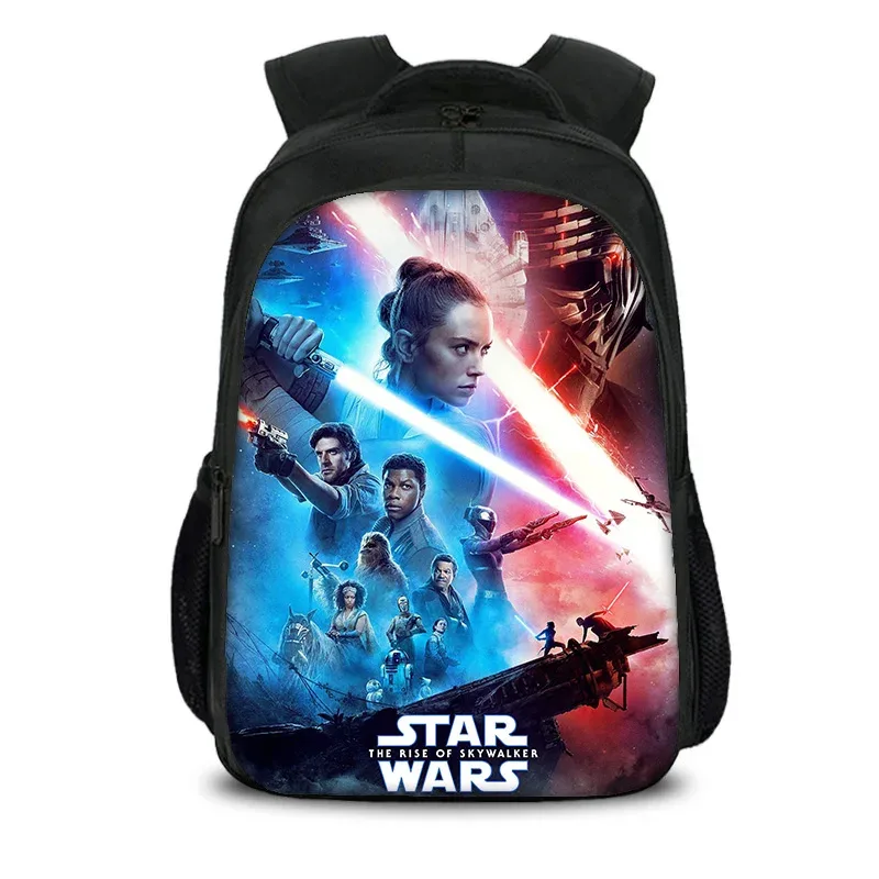 sac à dos star wars à double couche, style film, imprimé jeu, pour étudiants, garçons et filles, nouveau, à la mode et polyvalent