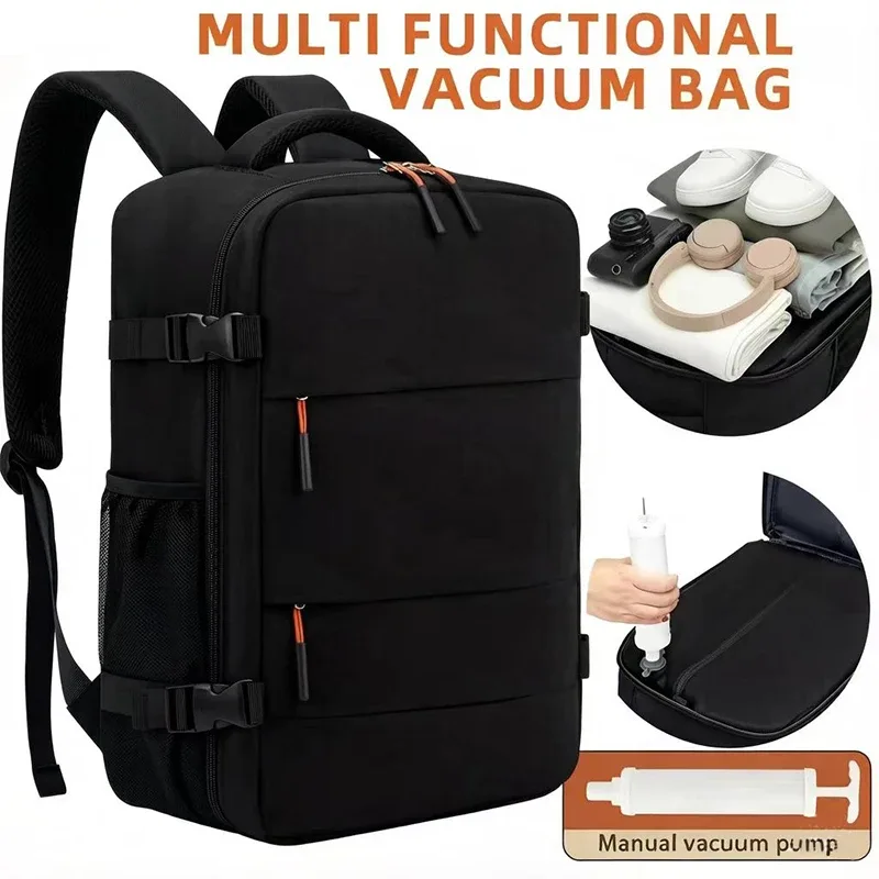 sac à dos de voyage à compression sous vide, sac de randonnée, léger et pliable, indispensable pour les voyages d'affaires et le camping