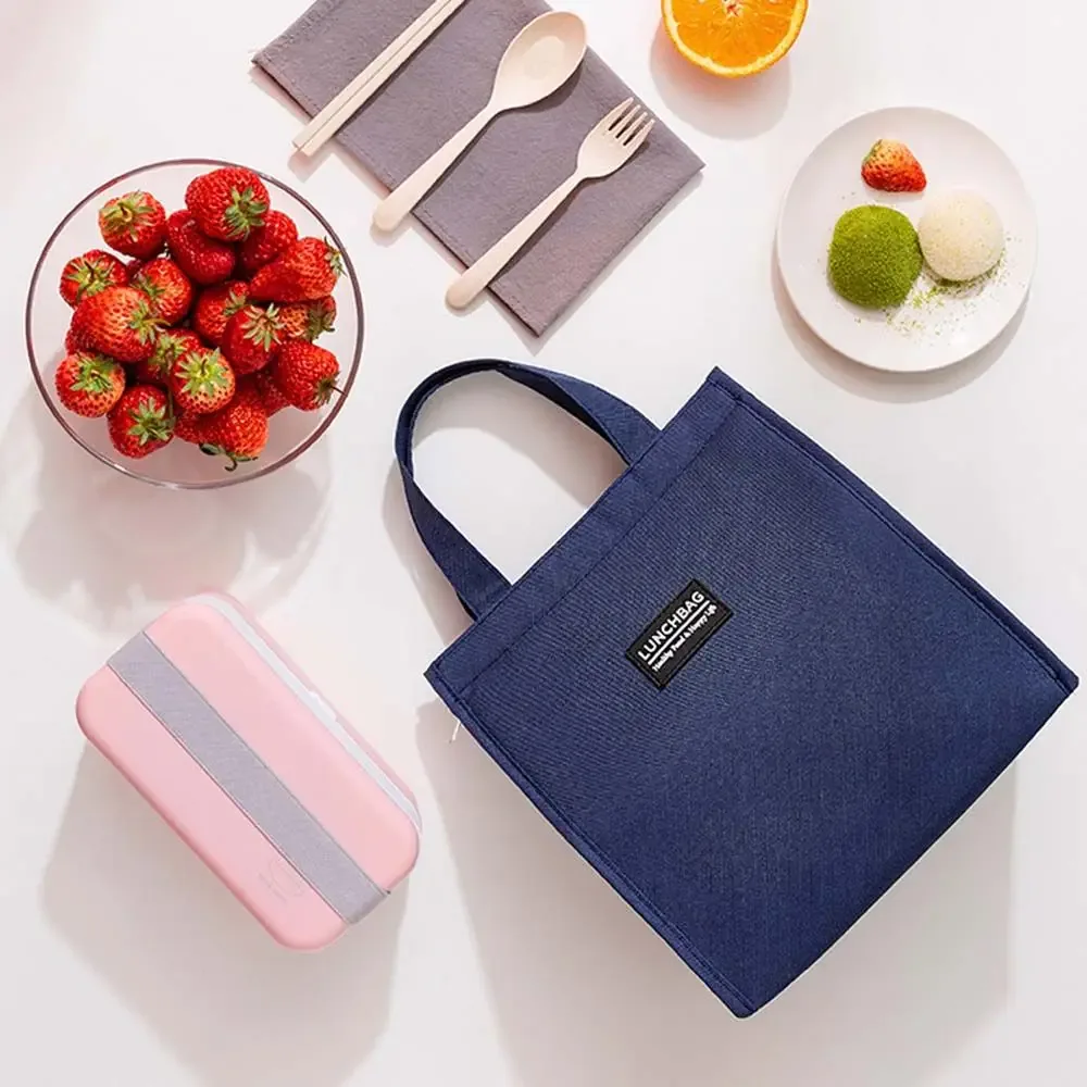 Sac isotherme de pique-nique pour aliments et boissons, sac de courses pour le camping, sacs de rangement extérieurs, boîte à lunch, sac à lunch, organisateur de repas, sac à main en toile