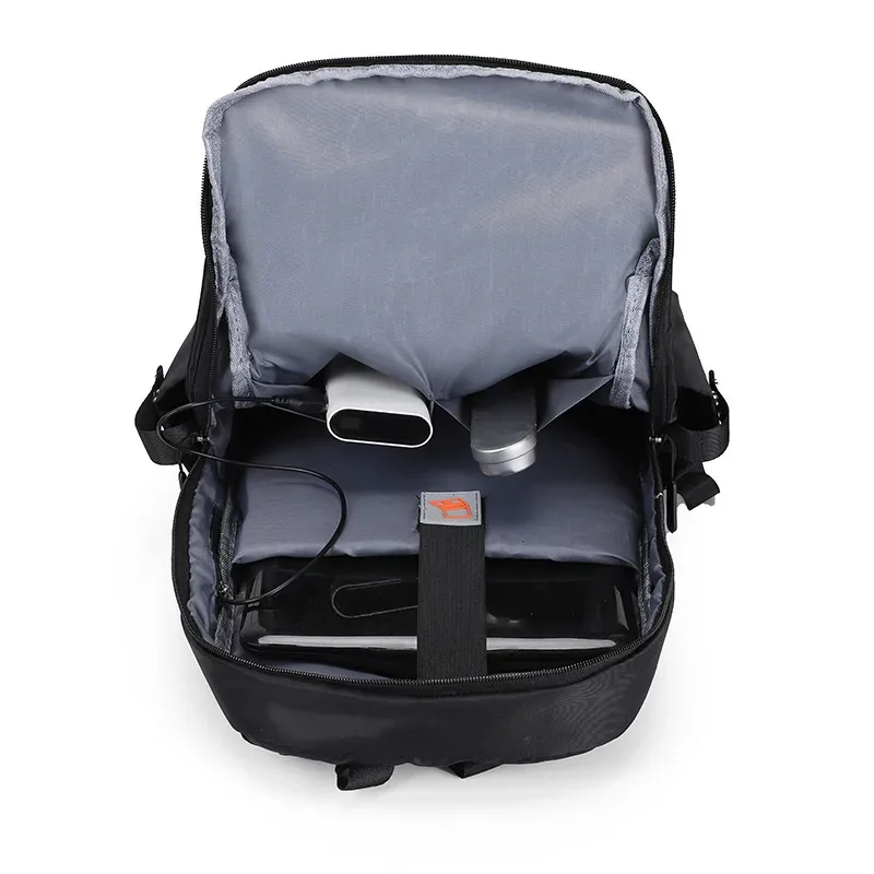 sac à dos résistant à l'eau, sac d'école imprimé, sac de voyage décontracté de style coréen, sacs à double épaule antivol usb