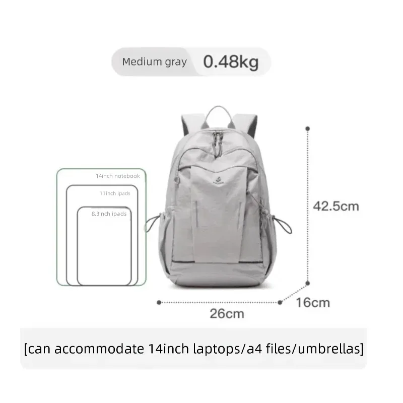 fouvor sac à dos pour femme en toile tendance, léger, pour ordinateur portable, décontracté, voyage, sport, étudiant, école, 3073-01 3073-13