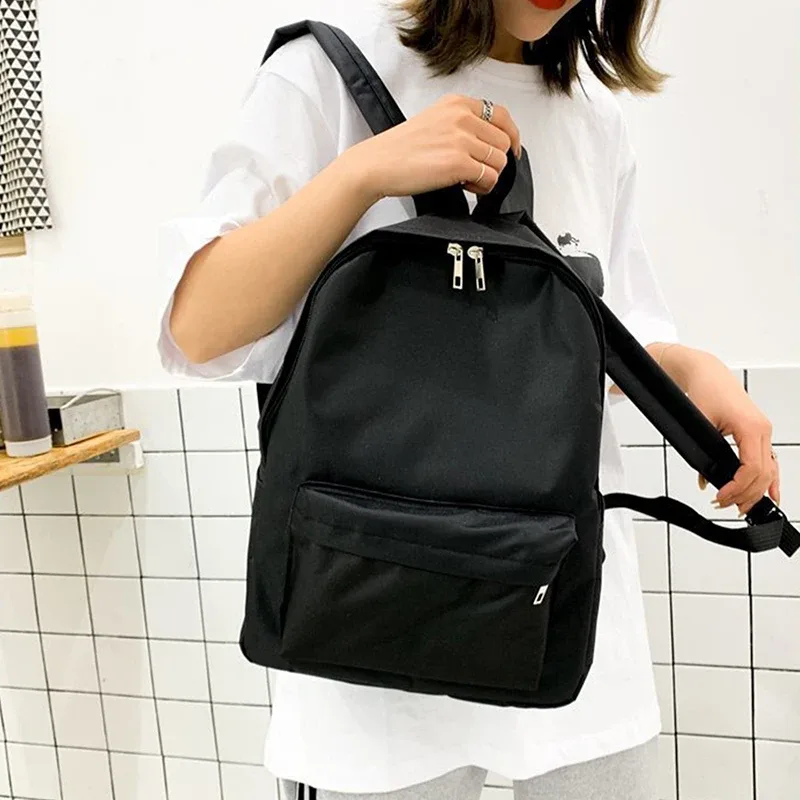 sac à dos de voyage de grande capacité pour hommes et femmes, cartable étudiant, mode coréenne, solide