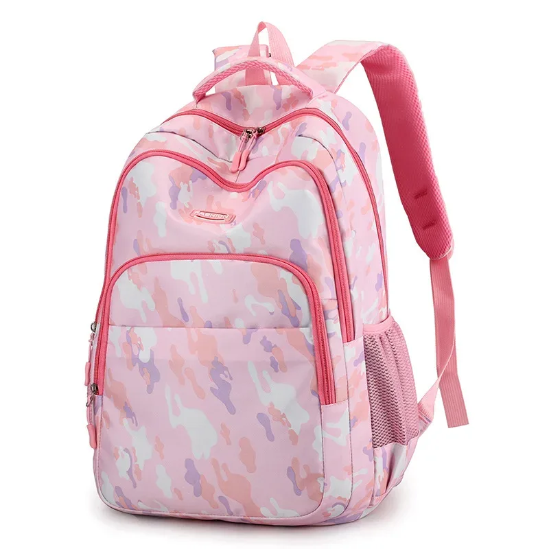 sac à dos d'école primaire pour garçons et filles, sac à dos à la mode, sacs à double épaule de voyage pour collège, en vente 2026
