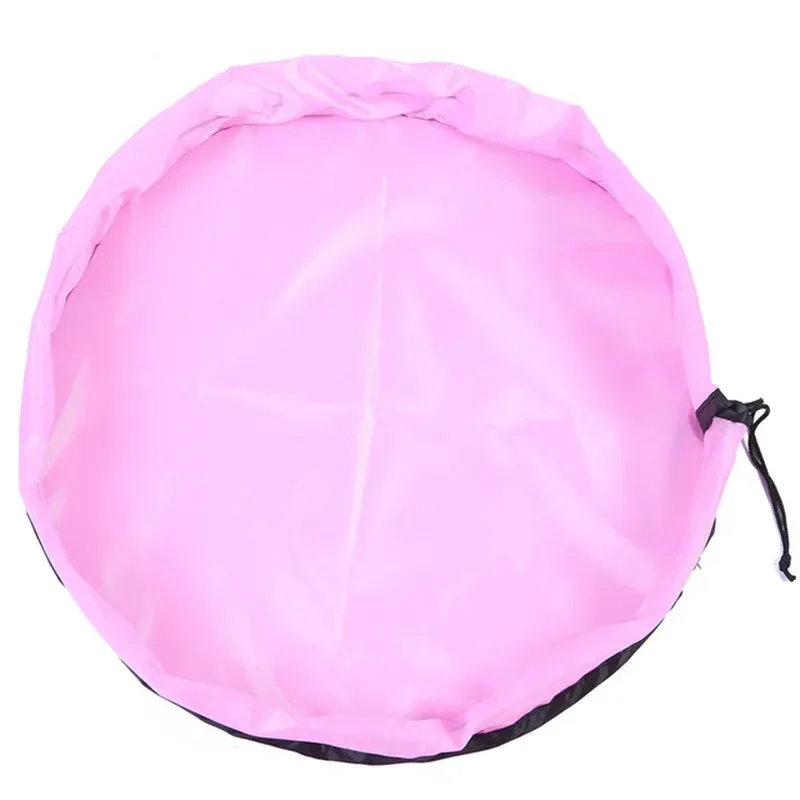 sac de rangement pour jouets d'enfants, tapis de jeu portable pour blocs de construction, organisateur multifonctionnel avec poignée de transport, cadeau de noël