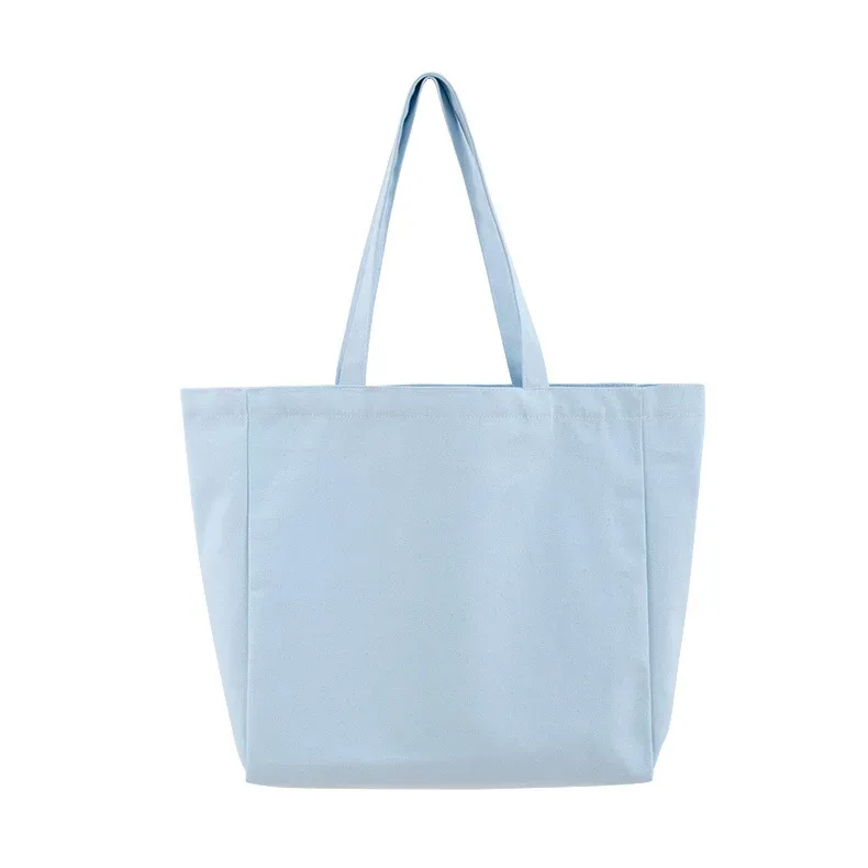 sacs fourre-tout en toile vierges avec impression de logo personnalisé, sacs de courses réutilisables, sacs à bandoulière haut de gamme écologiques