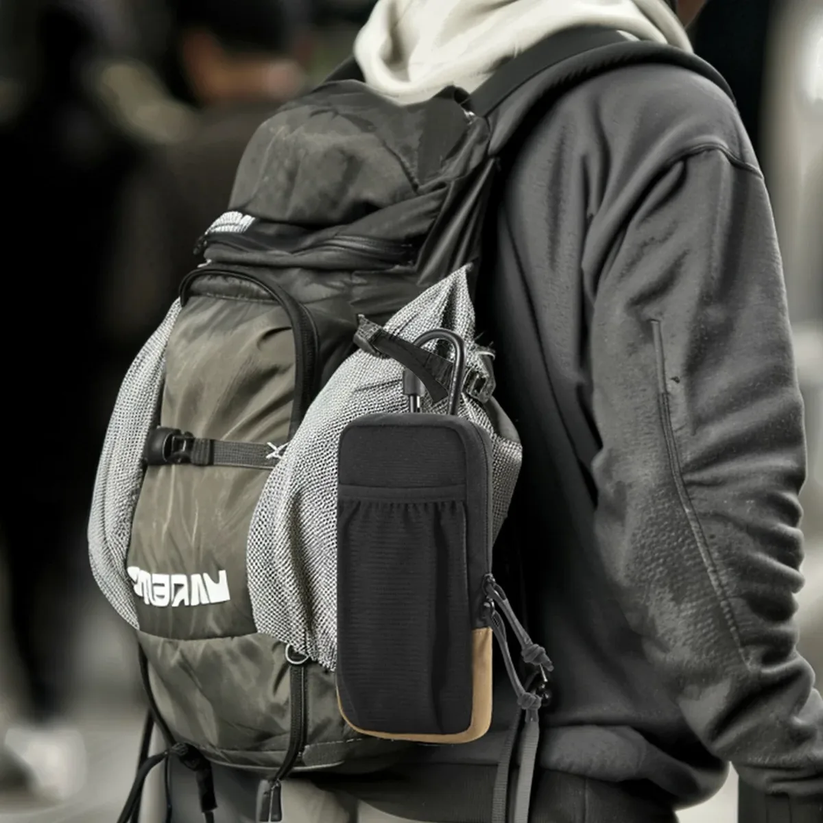 sac à bandoulière tactique pour camping en plein air, randonnée, multifonctionnel, étanche, petit sac pour téléphone portable, accessoires de sac à dos