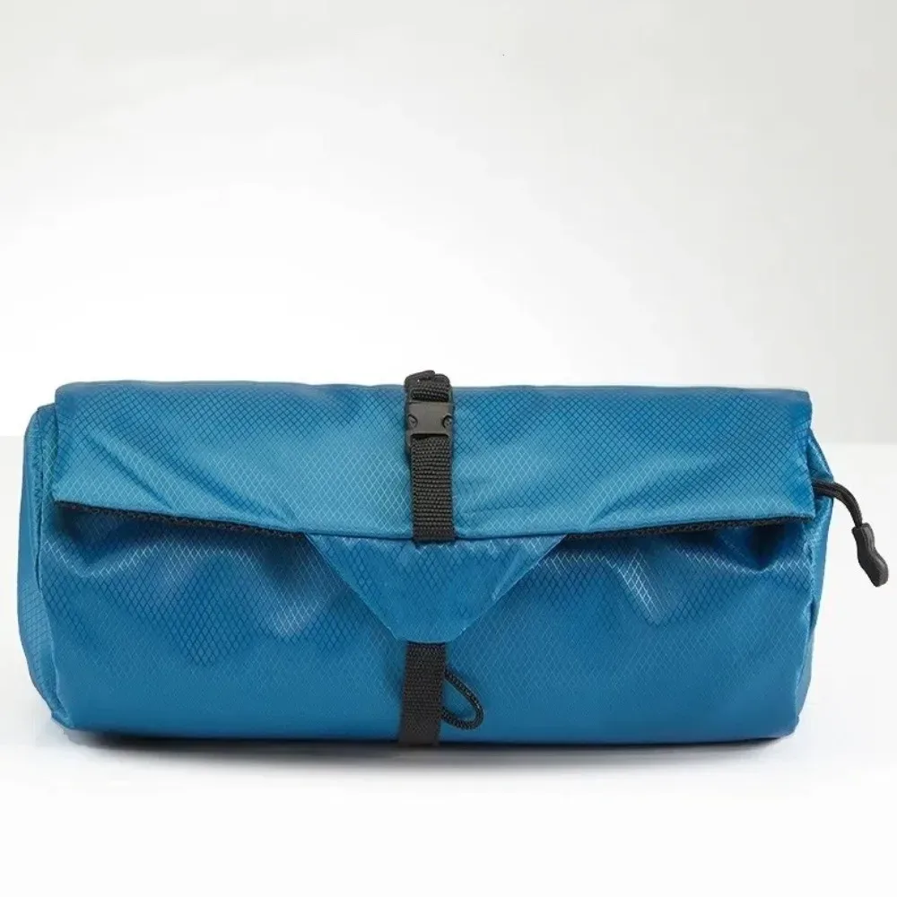 trousse de toilette pliable portable de grande capacité, pochette de lavage de voyage étanche pour voyage d'affaires, sac à cosmétiques de voyage
