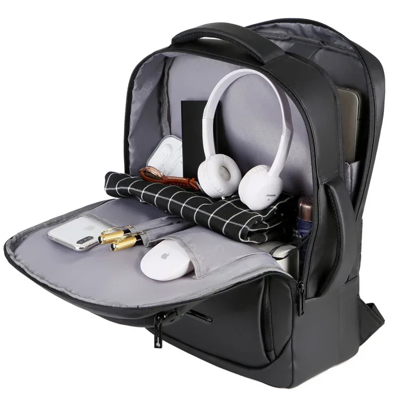 sac à dos d'affaires multifonctionnel pour hommes, sac à dos pour ordinateur portable, chargement usb, film étanche, sacs décontractés, nouveau, 2 couleurs