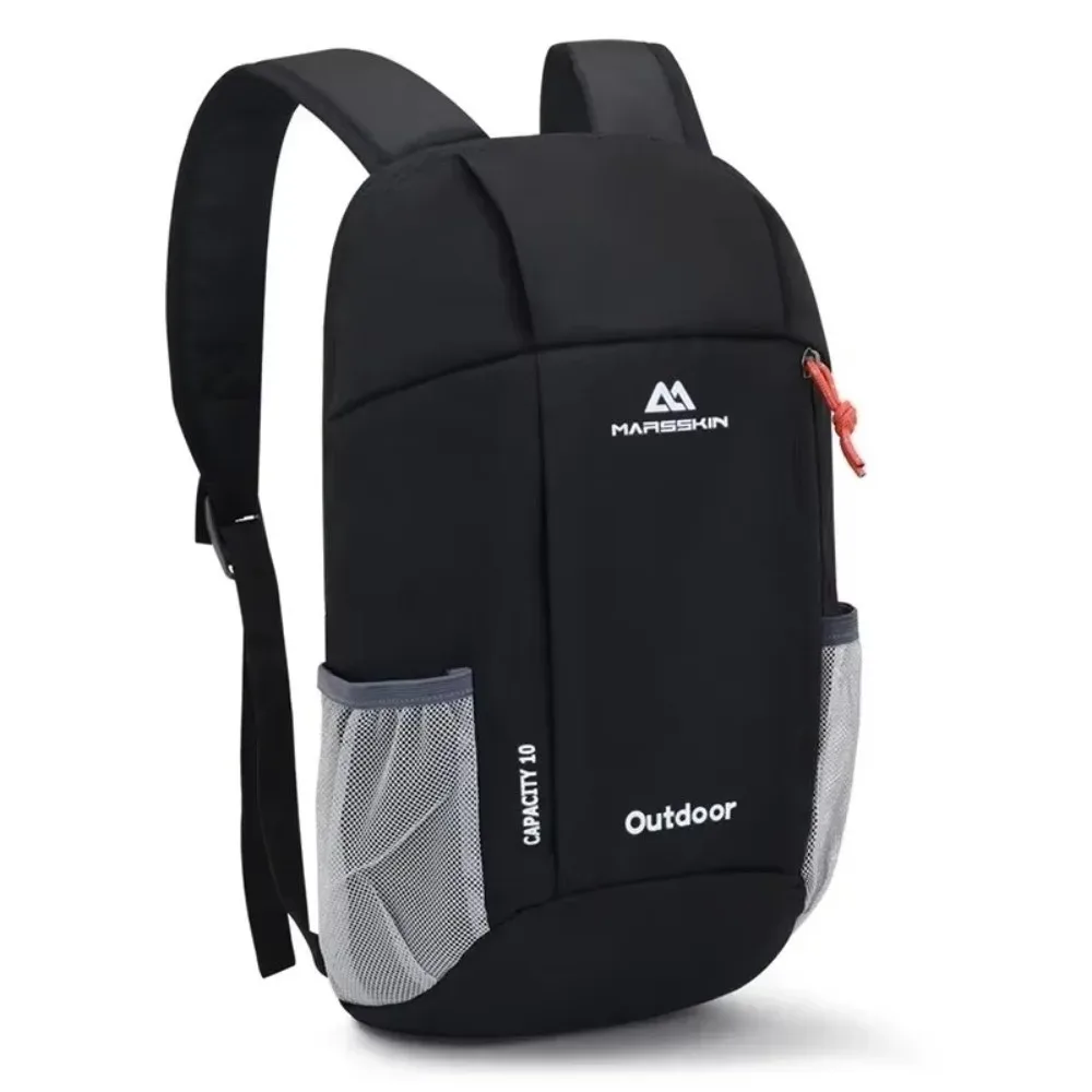 sac à dos d'escalade portable 10l, imperméable, avec fermeture éclair, sac de voyage en polyester, sac à dos décontracté pour étudiants, sports de plein air