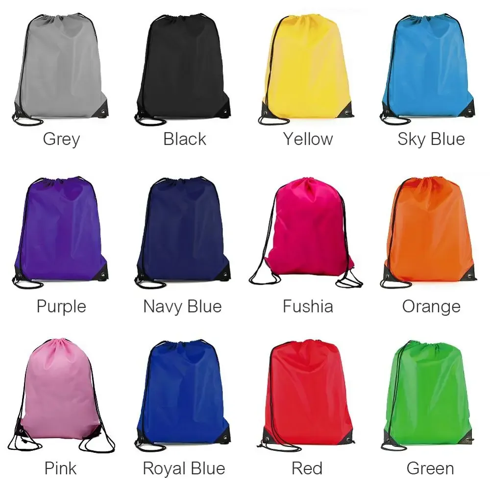 sac de sport portable étanche avec fermeture à cordon épais, sacs à dos d'équitation pour vêtements et chaussures