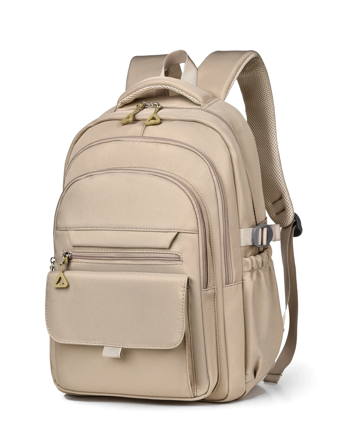 sac à dos multi-couches imperméable et élégant en tissu oxford, grande capacité, simple, pour les trajets quotidiens et les étudiants