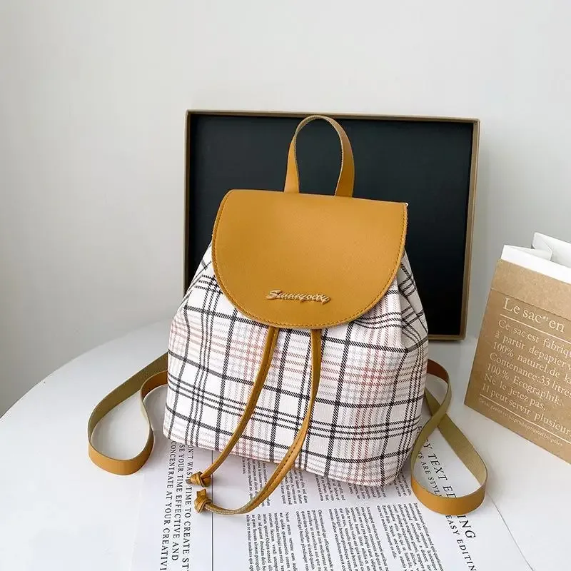 sac à dos de style coréen pour femmes, sac d'école en cuir, grand sac à bandoulière pour adolescents et étudiants