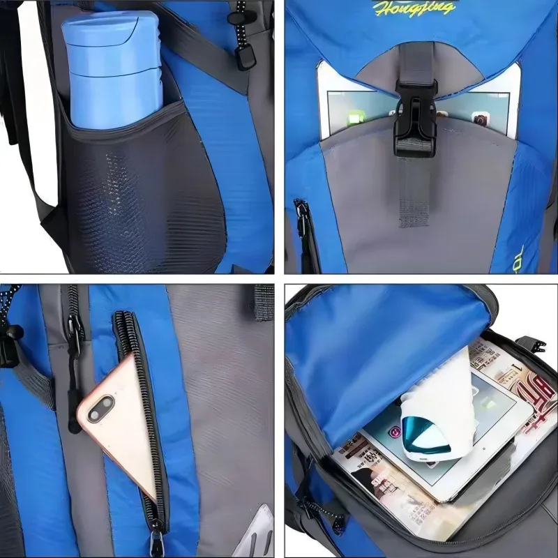 nouveau sac à dos pour homme en nylon imperméable, sac à dos décontracté pour voyages en plein air, sac de randonnée pour femmes, sac de camping, sac de montagne, sacs de sport pour jeunes