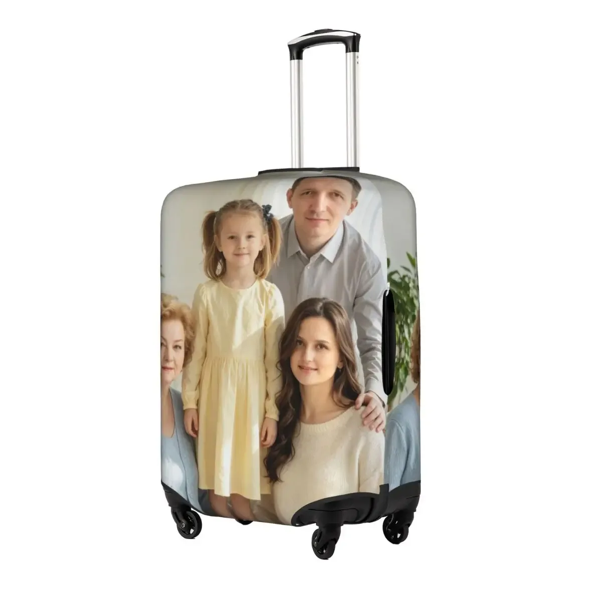 housse de valise personnalisée 18-32 pouces, protection de valise de voyage personnalisée, ajoutez votre photo, texte ou design, housses de valise elastiques