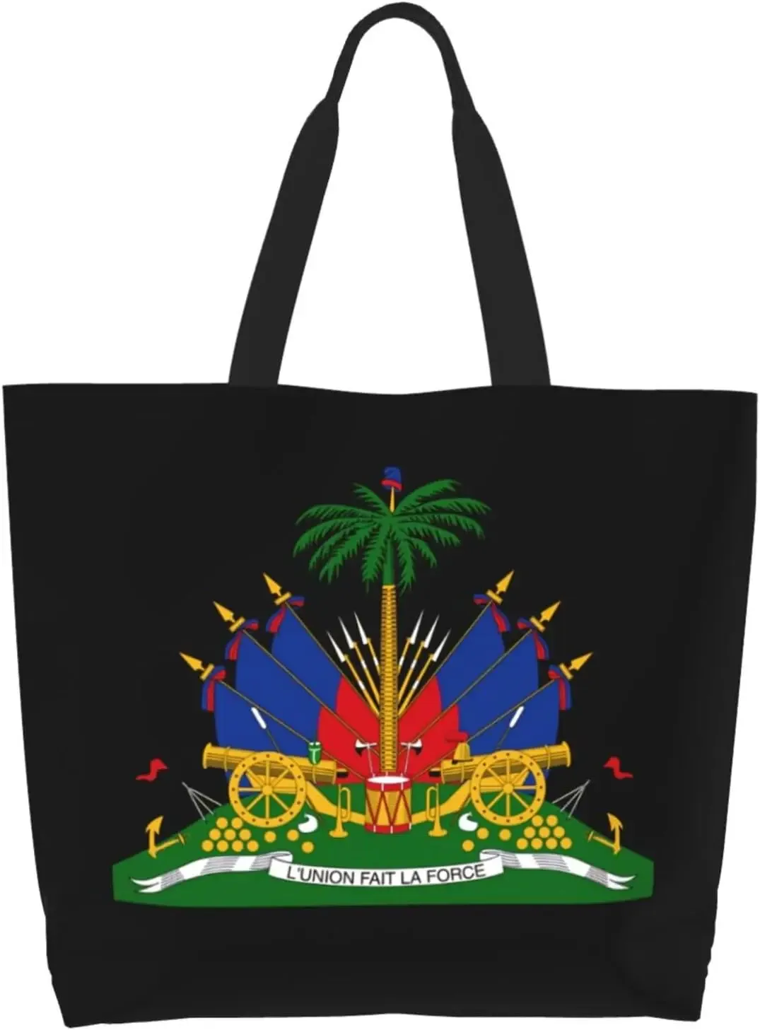 sac fourre-tout drapeau cubain pour femmes et hommes, grands sacs de courses réutilisables pour la plage, les voyages, la salle de sport, le yoga