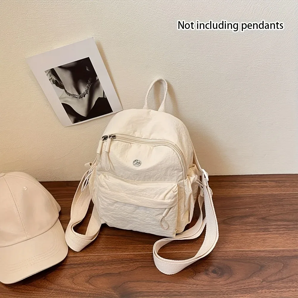 sac à dos décontracté pour étudiantes, grande capacité, pour femmes, nouveau sac de transport en plein air, léger, design simple, multifu, 2026