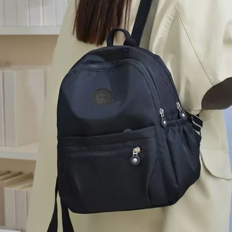 sac à dos multicolore chic pour voyage quotidien, élégant, léger, polyvalent, décontracté, fonctionnel