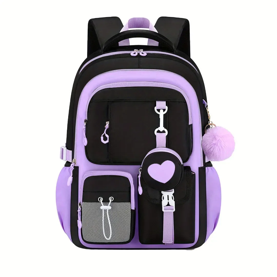 sacs d'école pour enfants pour adolescentes ensemble cartable kawaii école primaire 3 pièces sac à dos de lycée enfants sac à dos de voyage