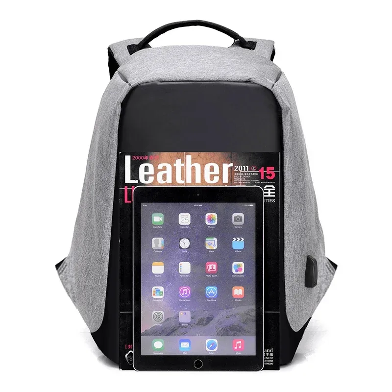 sac à dos antivol 15.6 pouces ordinateur portable hommes mochila mâle sac à dos étanche sac à dos grande capacité école sac à dos concepteur