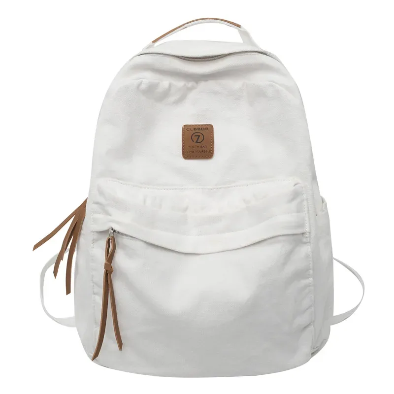 fille sac d'école nouvelle mode étudiant vintage femmes sac à dos toile femme pochette d'ordinateur voyage kawaii dames sac à dos