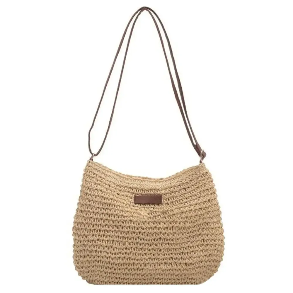 sacs à main latéraux pour femmes, sacs en paille tressée, sacs de plage, sacs à bandoulière, sacs à main en paille tricotée
