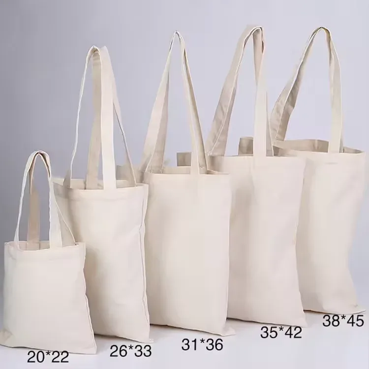 vente en gros de sacs d'épicerie en coton réutilisables personnalisés, 50 pièces/lot, logo imprimé, sac fourre-tout en toile haute capacité