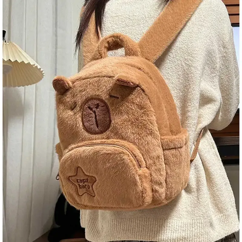 capybara sacs à dos bébé éducation de la petite enfance mignon sac d'école enfant dessin animé maternelle sac 