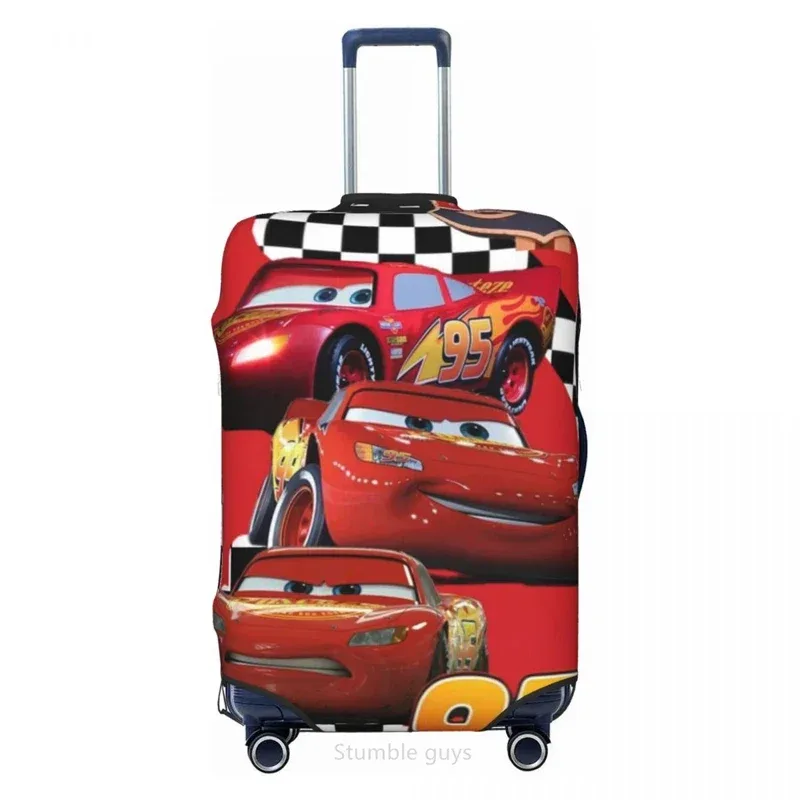Housse de valise durable anti-rayures, motif voiture, tissu élastique, 18-32 pouces, anti-poussière, lavable, housse de valise de voyage