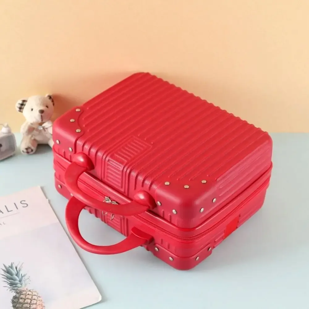 ventes flash : valise de voyage 14 pouces, mini trousse de maquillage de voyage, organisateur, valise à main pour femmes