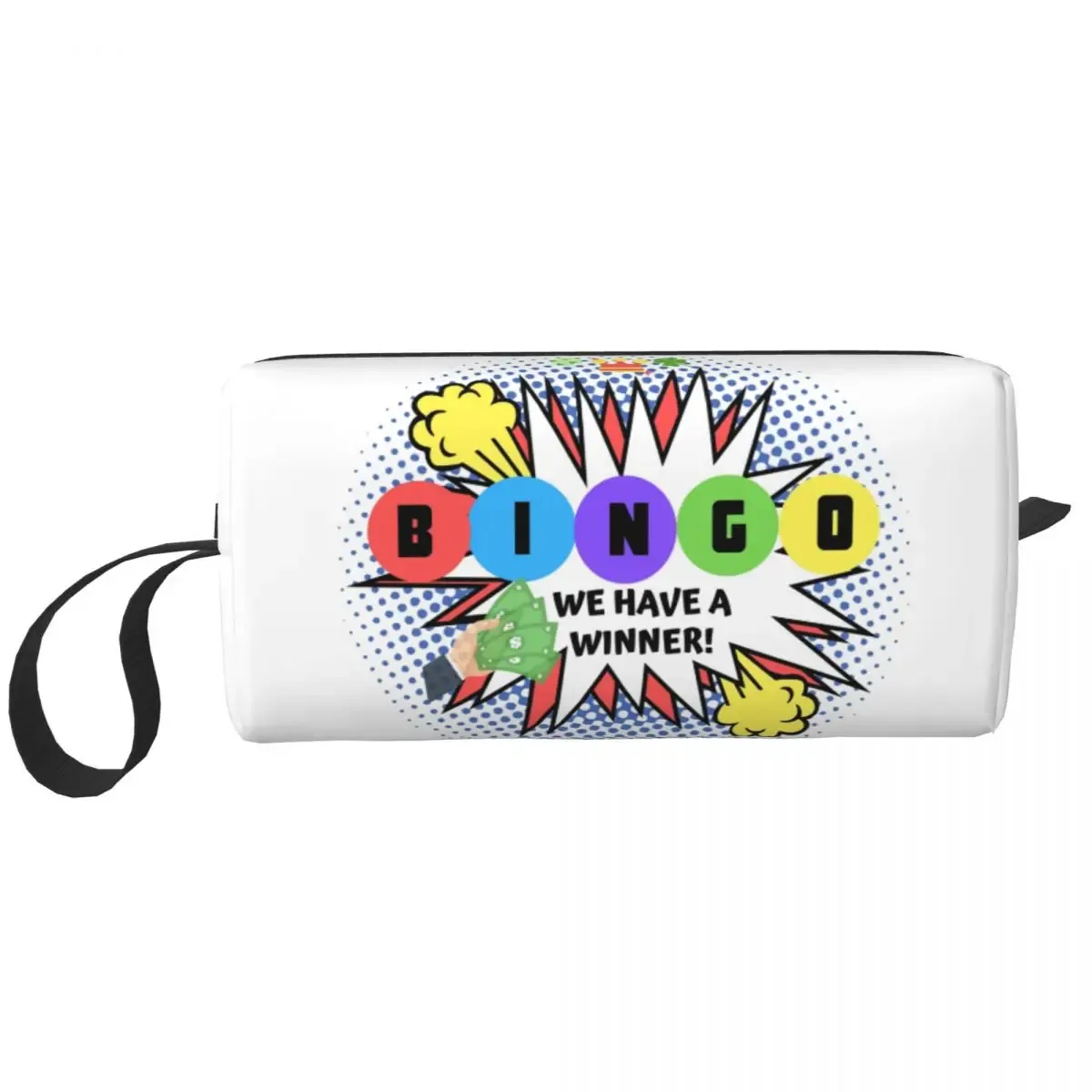 trousse de toilette personnalisée, trousse de voyage, bingo iktoilette, papier kawaii, jeu de maquillage, cosmétique, boîte de rangement de miles pour femme