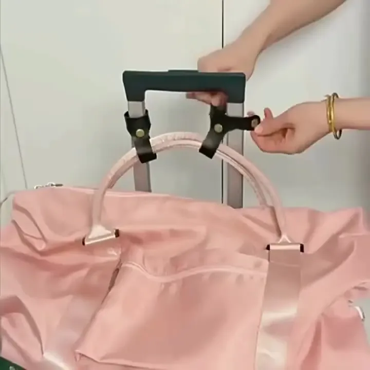 ensemble d'accessoires de voyage 2 pièces (boucle de bagage + étiquette de bagage) : peut sécuriser les sacs à