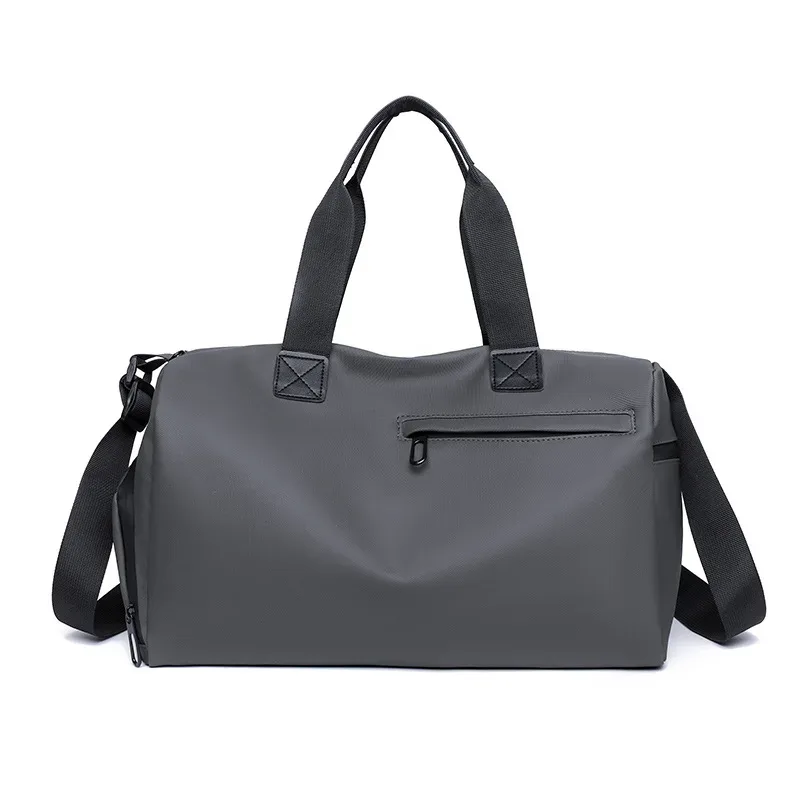 sacs de voyage oxford à grande capacité avec fermeture éclair, sacs de sport solides, sacs de fitness en tissu épaissi, sacs de sport imperméables de grande capacité