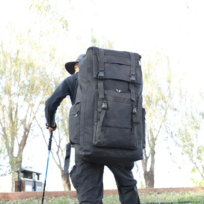 120L sac à dos de grande capacité en plein air Camouflage sport sac à dos pour Camouflage mobile randonnée escalade bagages grand sac