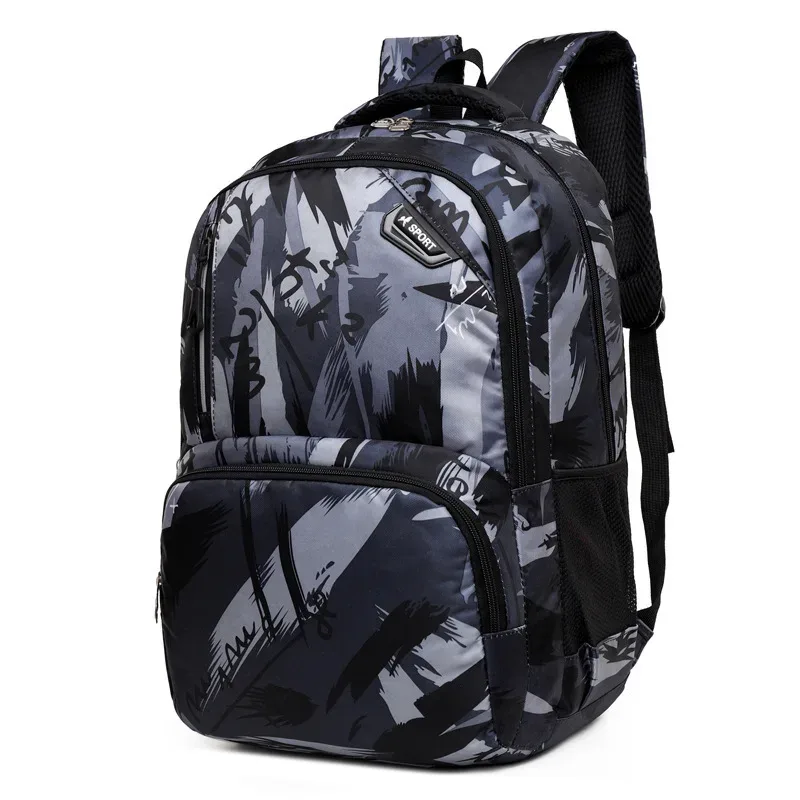 créatif plus récent camouflage sac à dos à la mode étudiant sac d'école voyage sac à dos style coréen unisexe épaissir affaires sacs à bandoulière