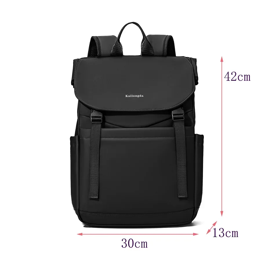 sac à dos tendance pour homme, sacs de haute qualité pour homme, sac pour ordinateur de grande capacité, sacs d'école imperméables, sac à main pour homme