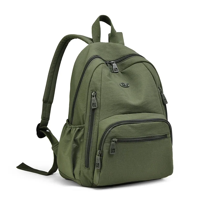 sac à dos tendance pour femmes, sac à dos léger en nylon, sac à dos pour femmes avec plusieurs poches, pour les trajets quotidiens et les week-ends