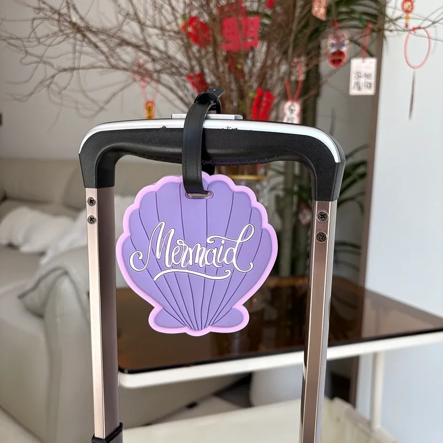 1/3 étiquettes de bagages style océan, étiquettes d'identification de bagages, étiquettes anti-perte pour bagages, accessoires de voyage, accessoires de vacances